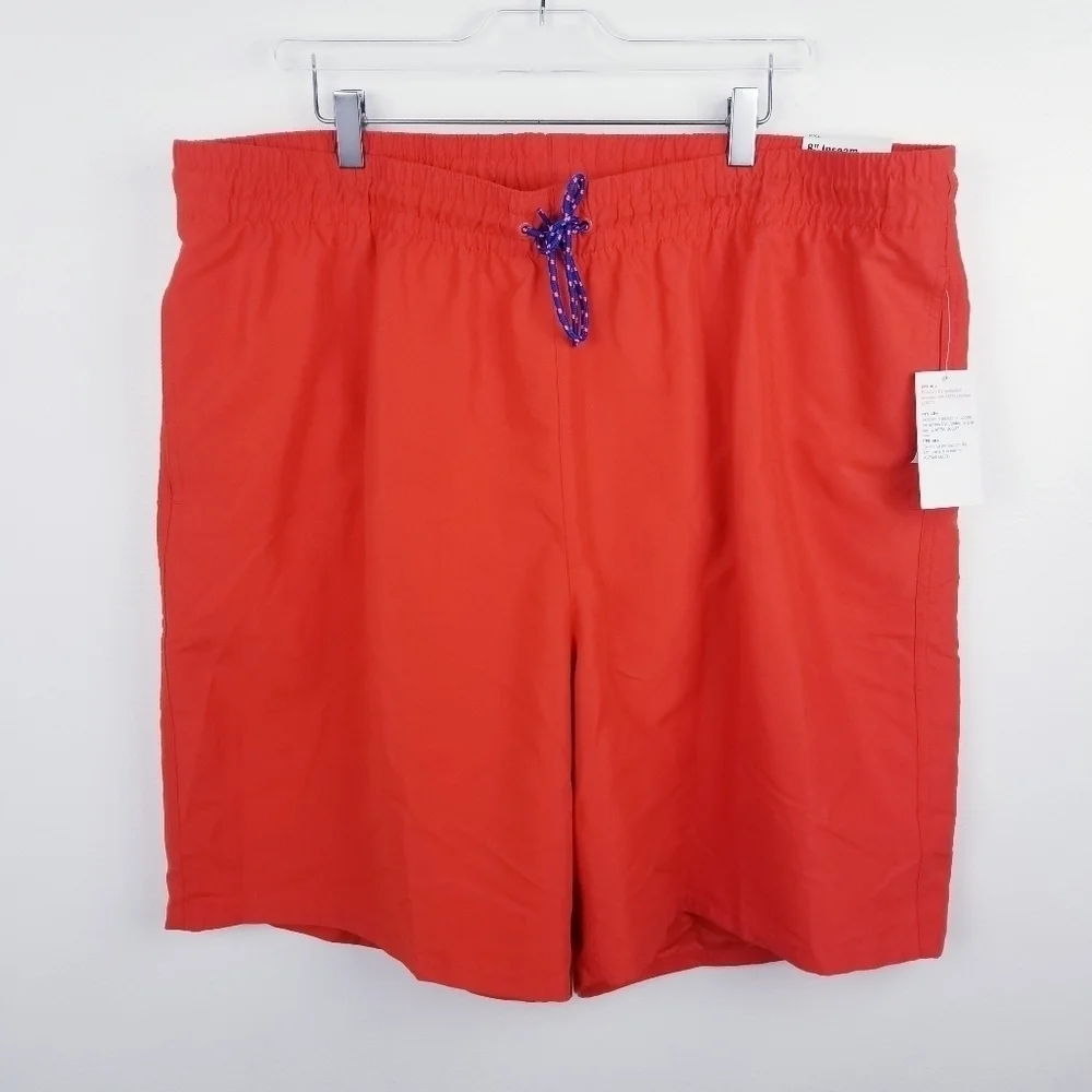 Old Navy Men's Orange Swim Trunks NWT